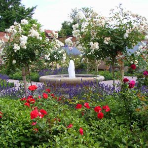 Brunnen im Bibliotheksgarten Sömmerda
